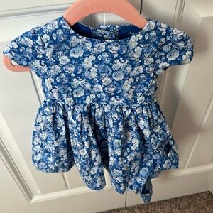 Ralph Lauren baby girl floral dress with bloomers